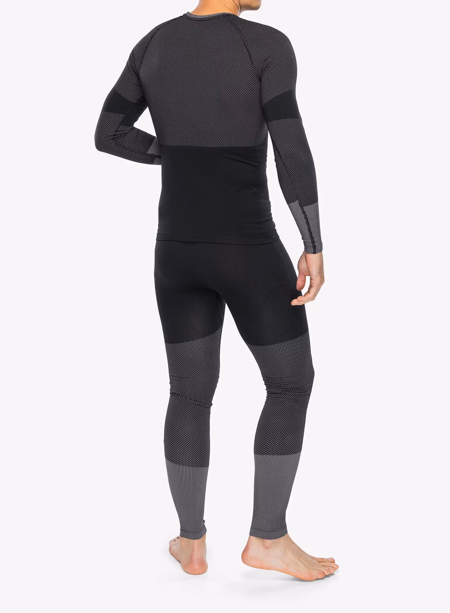 Термобілизна Odlo Fundamentals Performance Warm Set Long - black