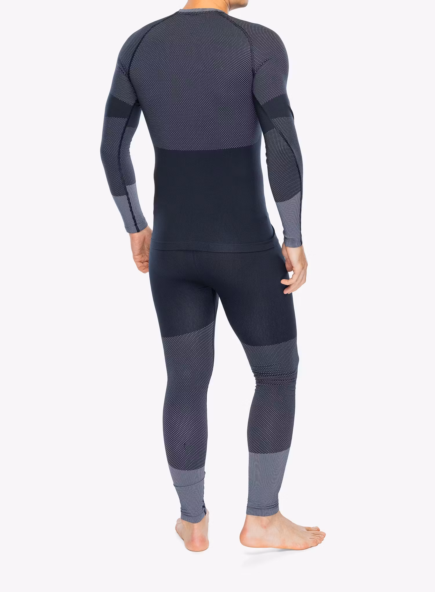Термобілизна Odlo Fundamentals Performance Warm Set Long - dark sapphire