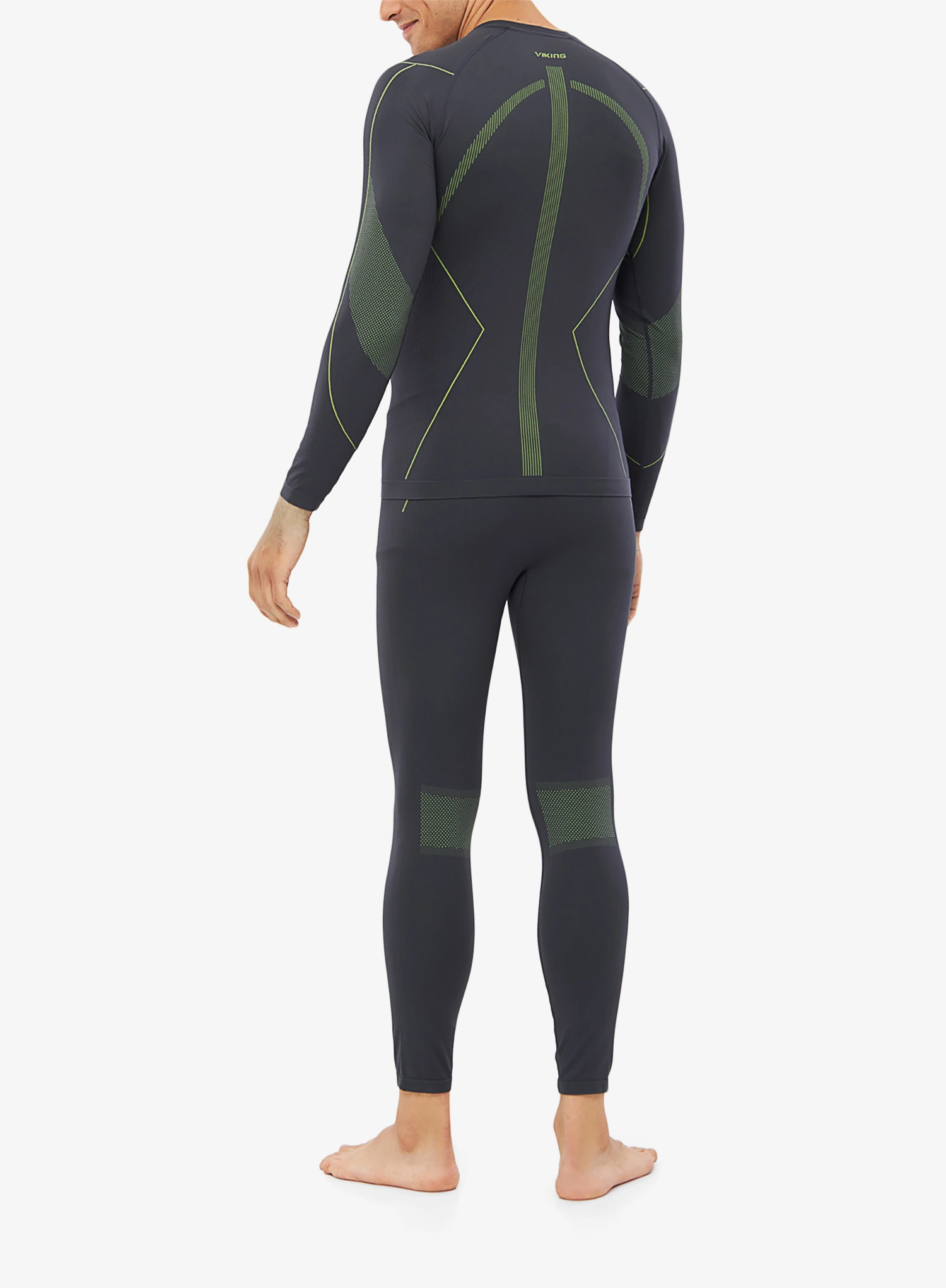 Термобілизна Viking Base Layer Rocket Set - dark grey/lime