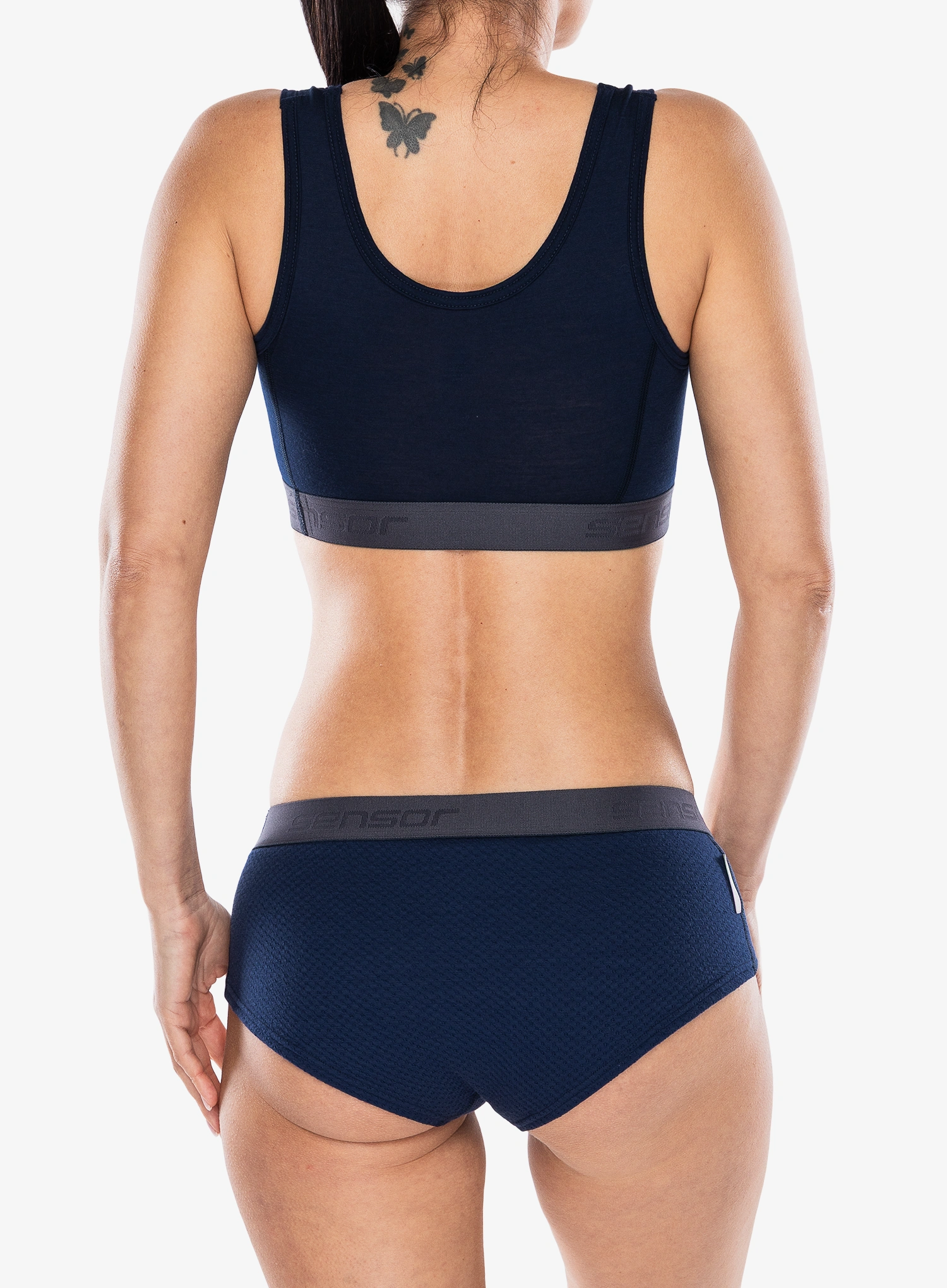 Бюстгальтер спортивний Sensor Merino Active Bra - deep blue