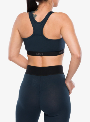 Бюстгальтер спортивний Super.natural Tundra220 Semplice Bra - blueberry