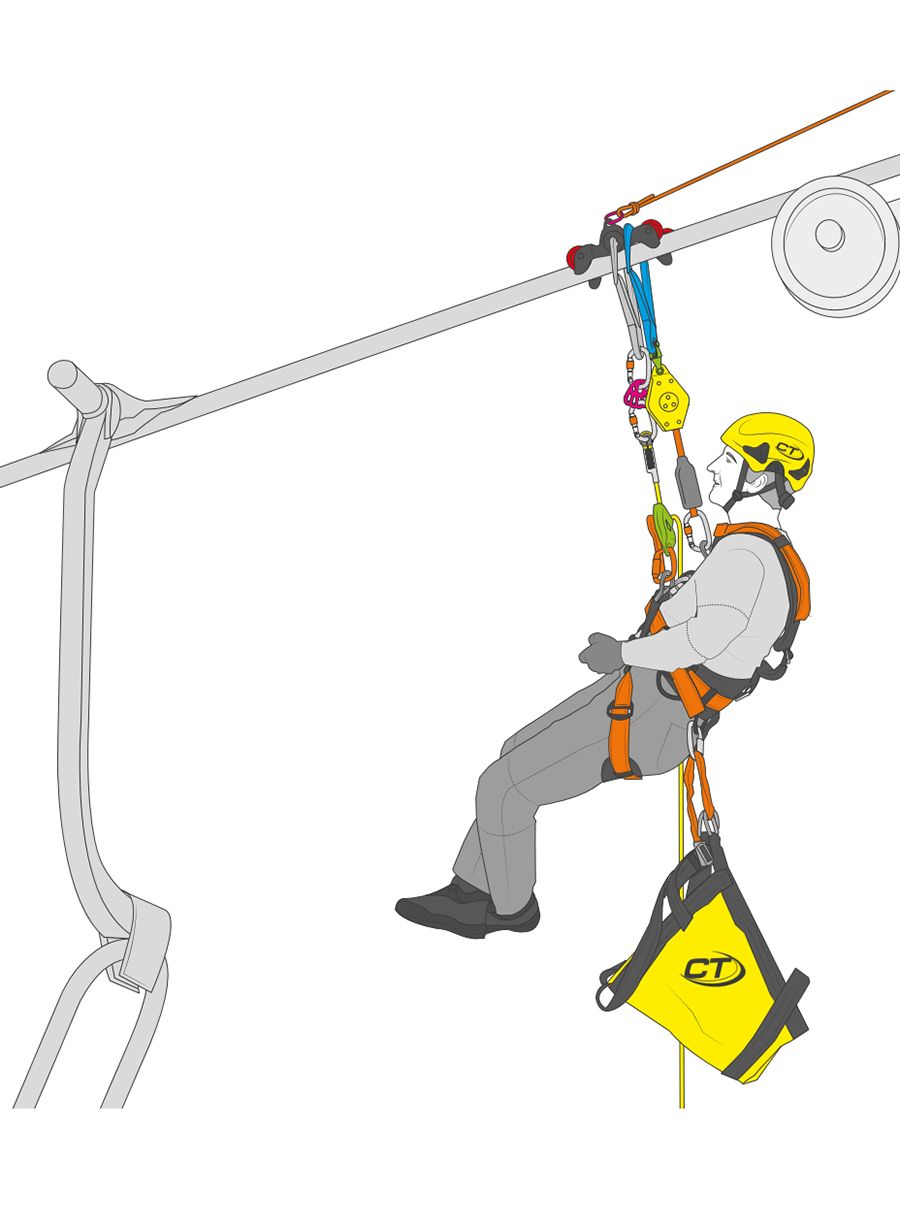 Шків Climbing Technology/SKYLOTEC Easy Rescue