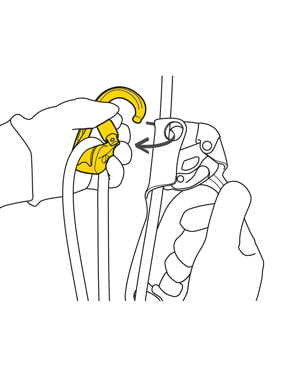 Шків Petzl Rollclip Z Triact-Lock