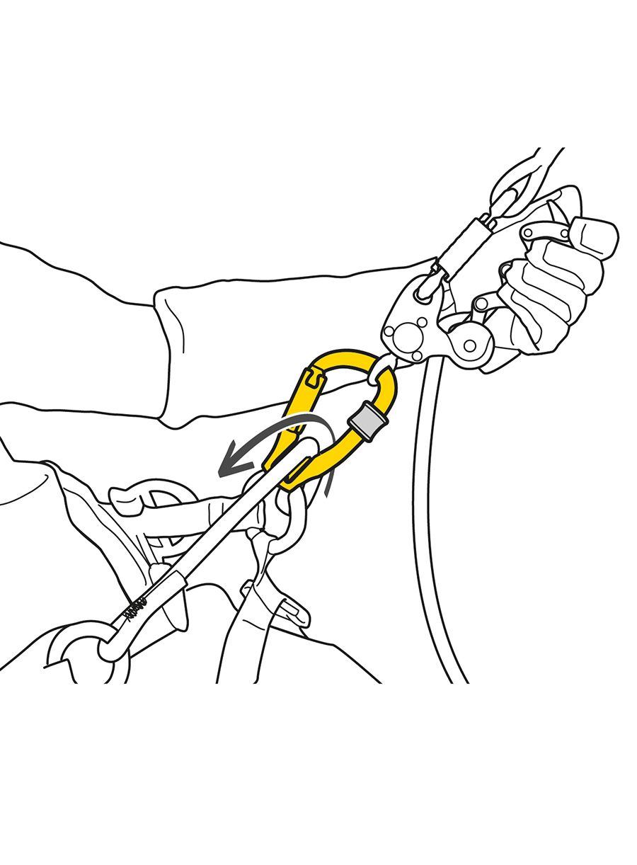 Шків Petzl Rollclip Z Triact-Lock