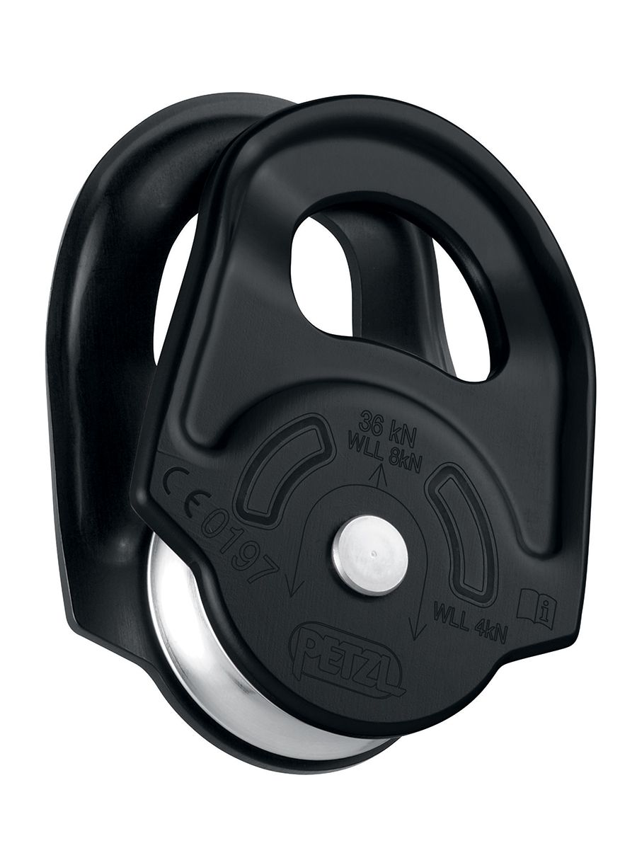 Шків Petzl Rescue - black