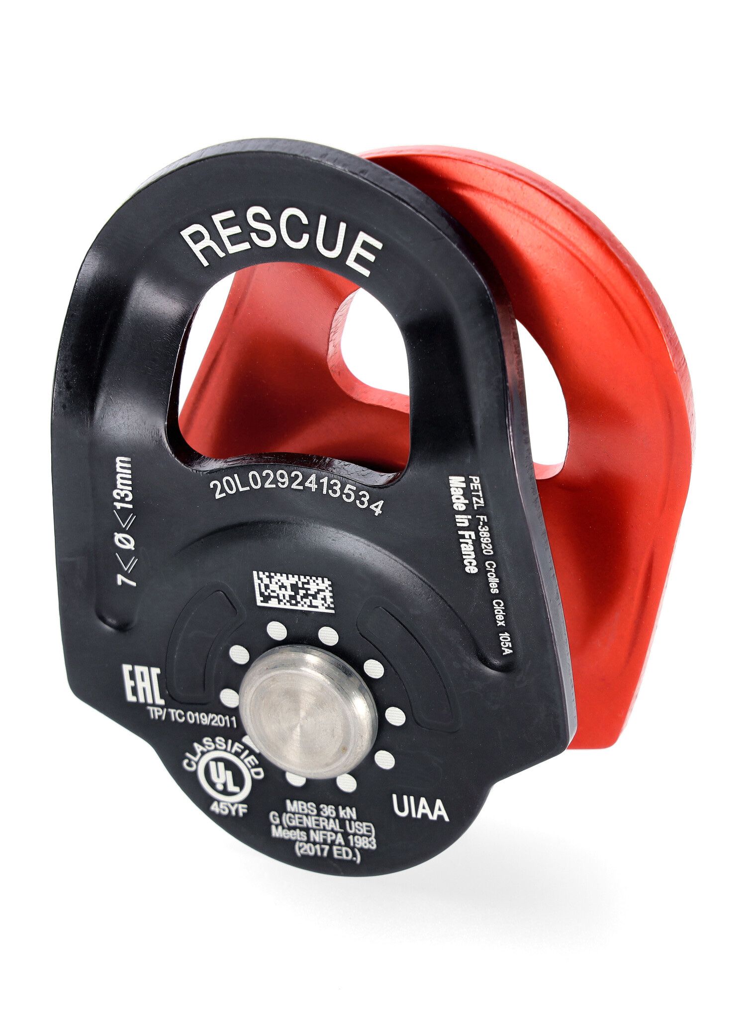 Шків Petzl Rescue - red