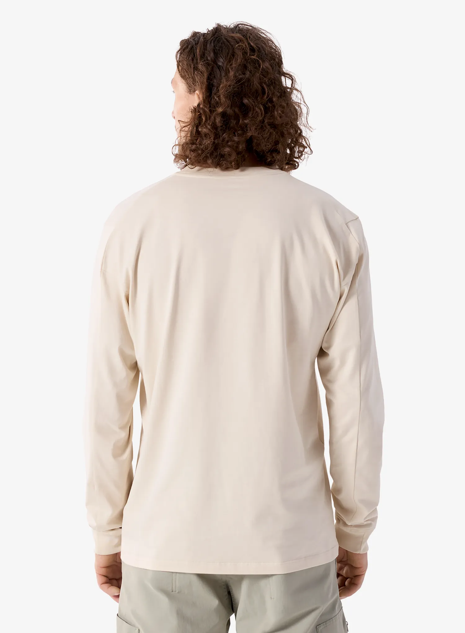 Кофта без каптура Arcteryx Kragg SL Cotton LS - sea salt