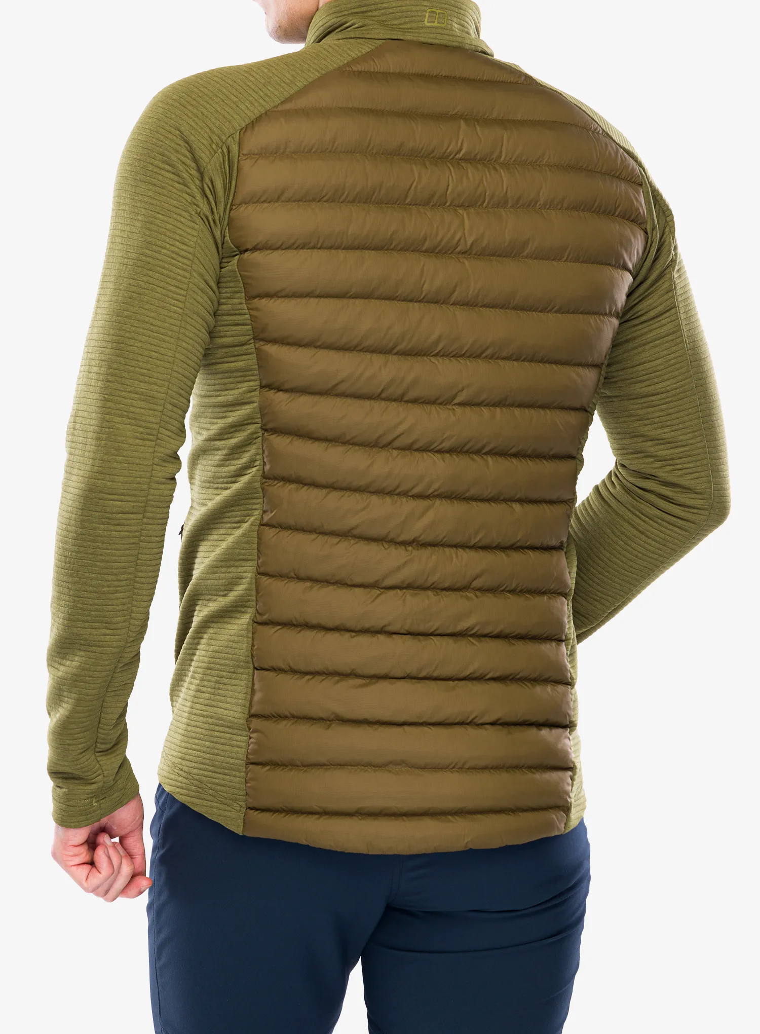 Кофта без каптура Berghaus Hottar Hybrid Jacket - bark/oak moss marl