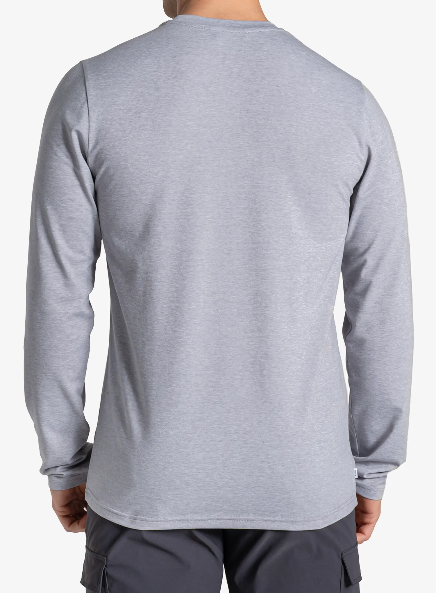 Кофта без каптура Craghoppers NosiLife Abel LS T-Shirt - soft grey marl