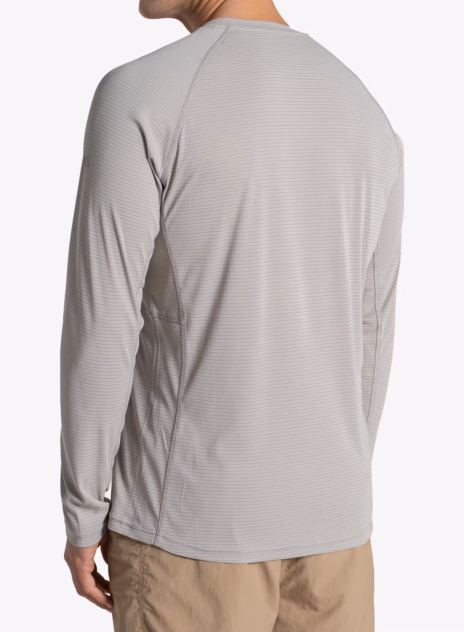 Кофта без каптура Craghoppers NosiLife SolarShield+ Long Sleeved T-Shirt - parchment