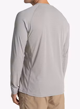 Кофта без каптура Craghoppers NosiLife SolarShield+ Long Sleeved T-Shirt - parchment