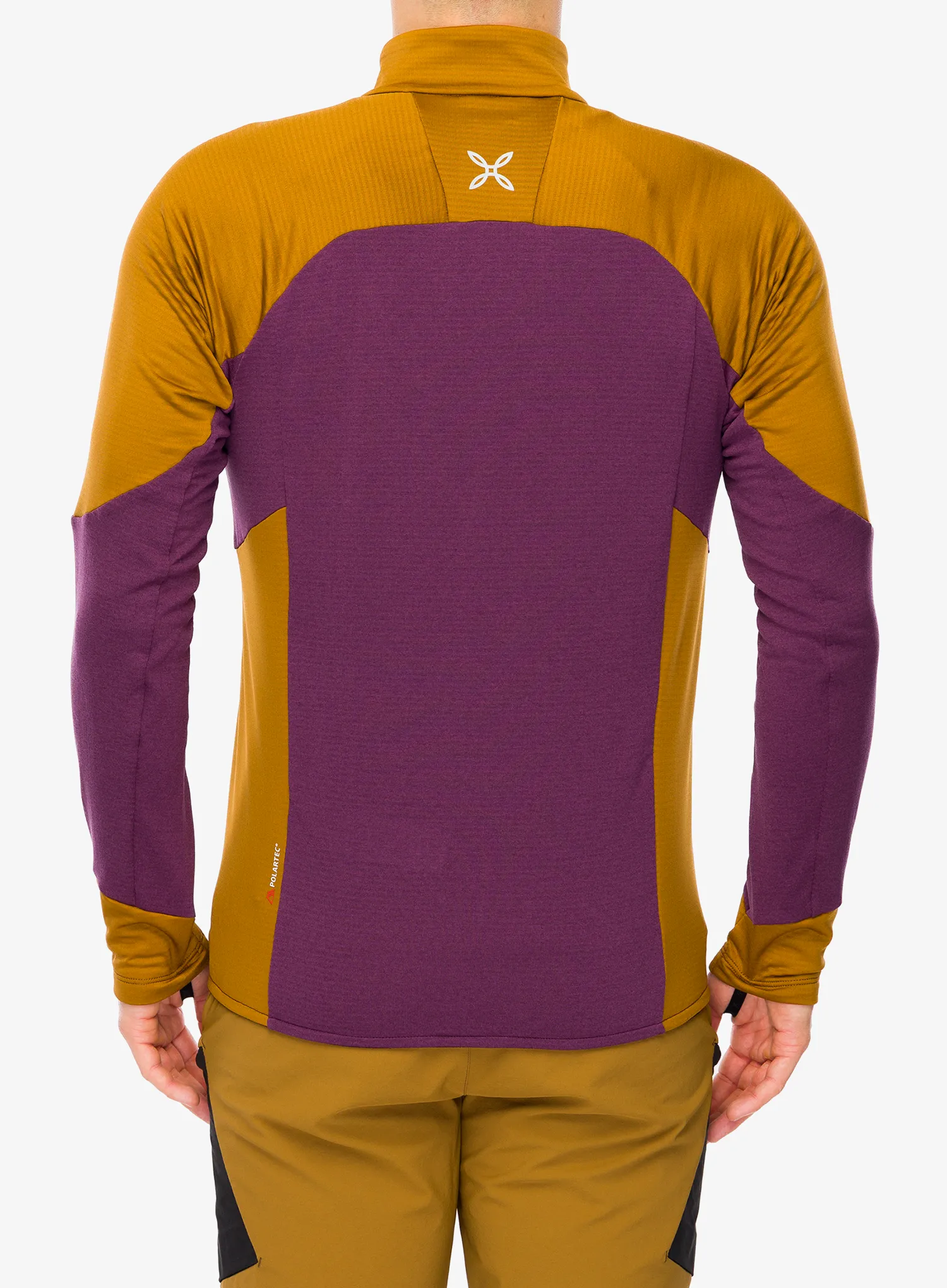 Кофта без каптура Montura Rise Maglia - wine red/ bronze brown