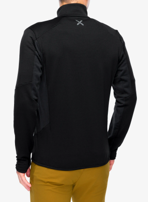 Кофта без каптура Montura Stretch Color Maglia - black