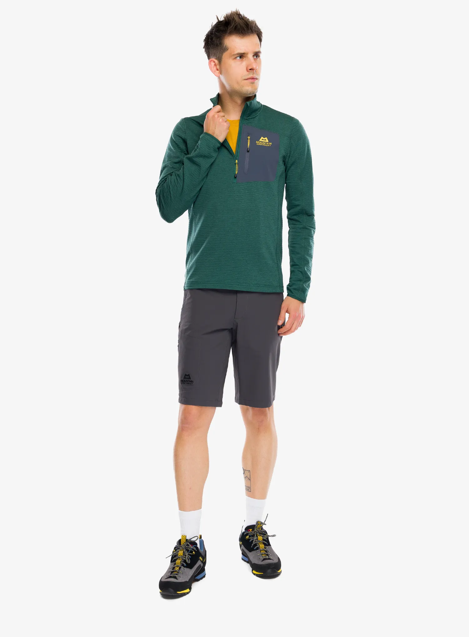 Кофта без каптура Mountain Equipment Lumiko Zip-T - fern/ombre