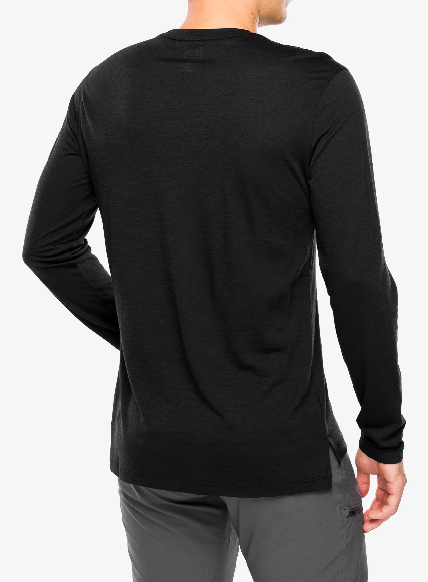 Кофта без каптура Super.natural Swiss Lodge LS - cash.grey mel/dark shadow mel