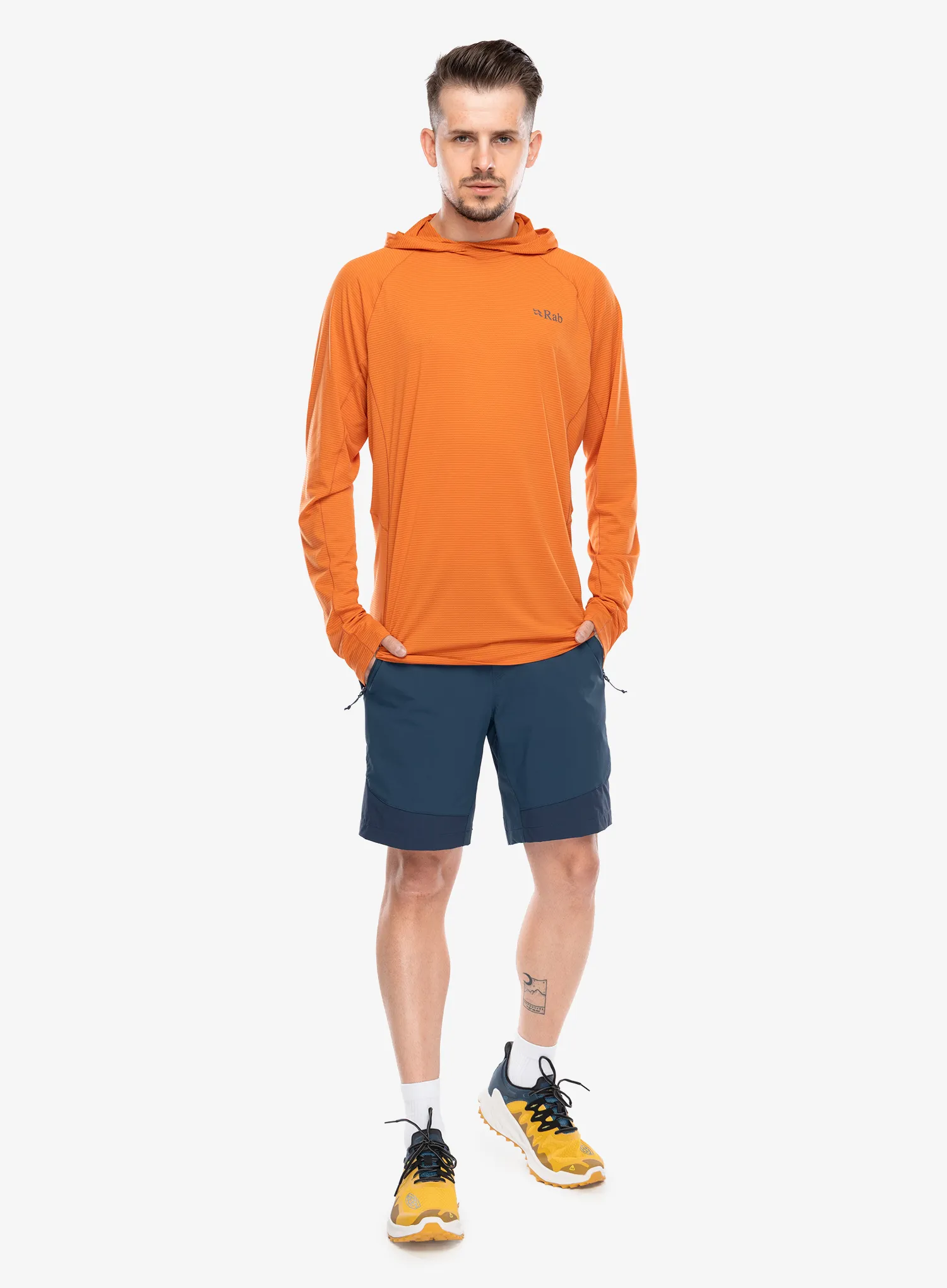 Кофта для бігу Rab Sonic Hoody - dark melba