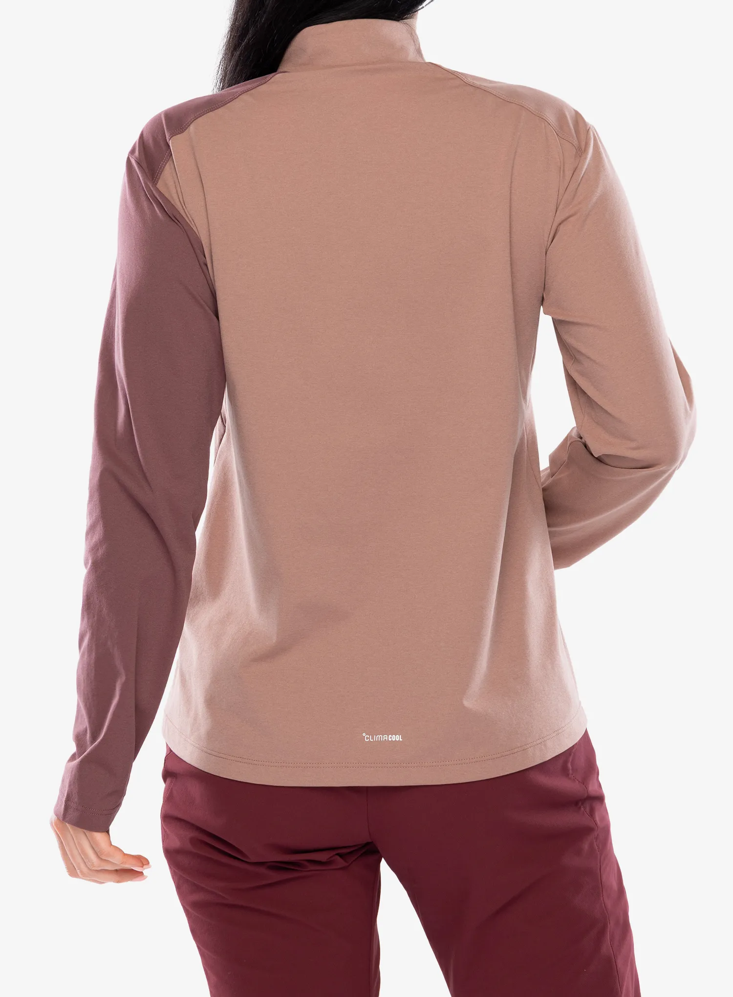 Кофта жіноча adidas TERREX Multi Half Zip Longsleeve - warm clay