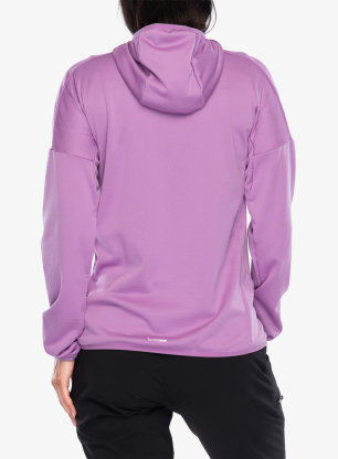 Кофта жіноча adidas TERREX Xperior Light Fleece Hooded Jacket - preloved purple