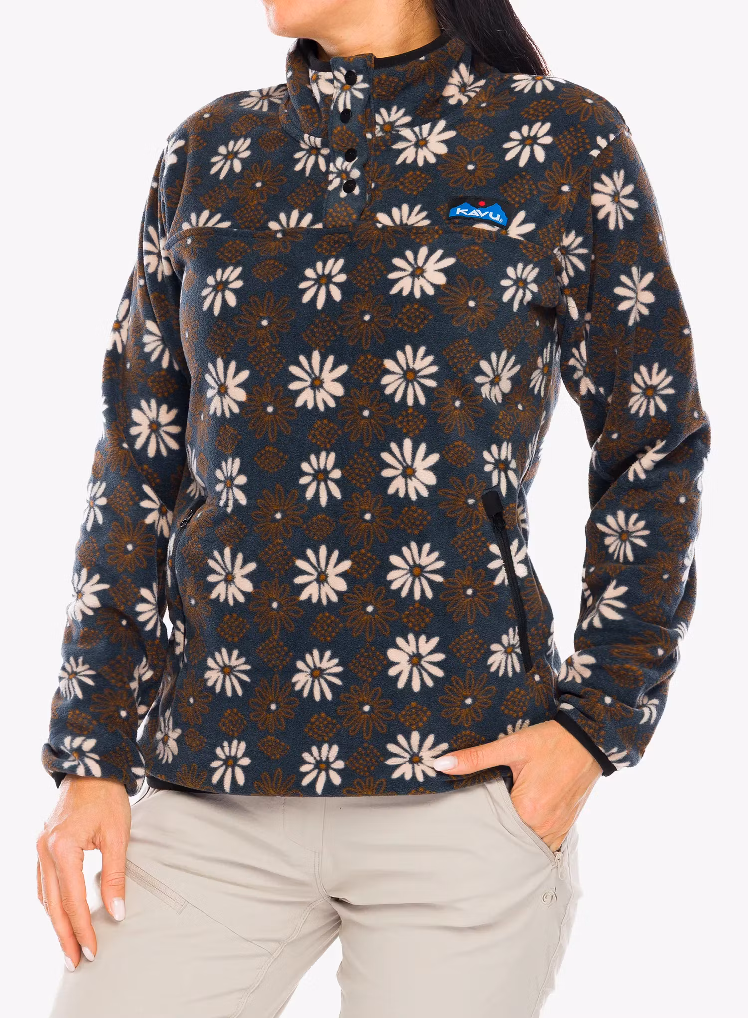 Кофта жіноча без каптура Kavu Cavanaugh - fall floral