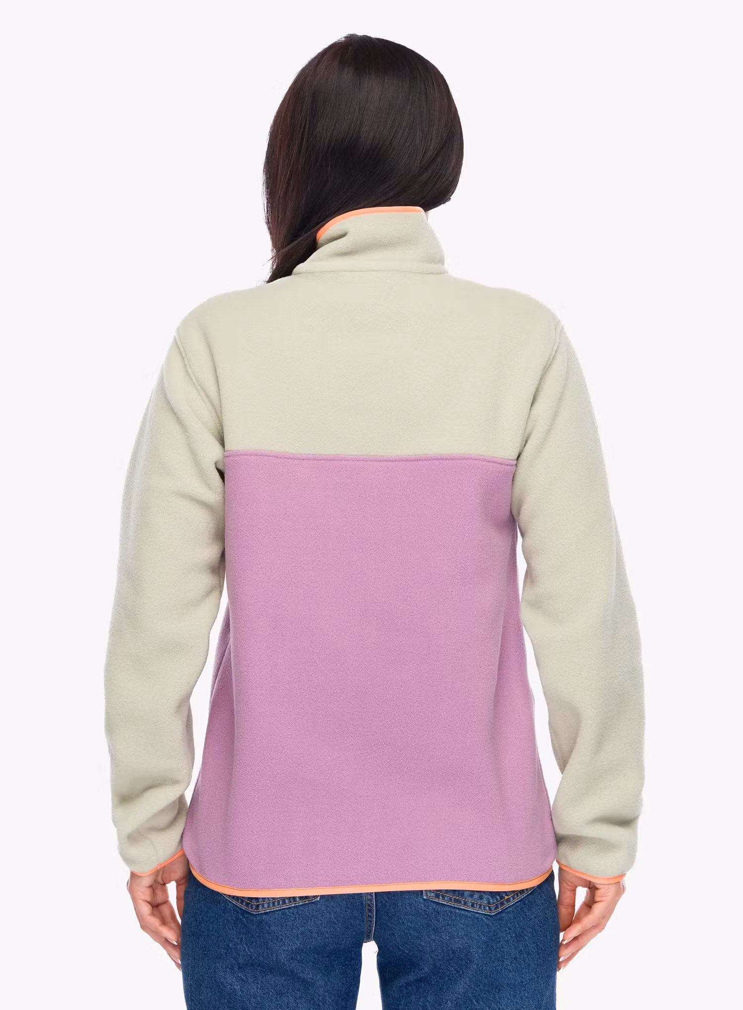 Кофта жіноча без каптура Patagonia Lightweight Synch Snap-T Pullover - light violet