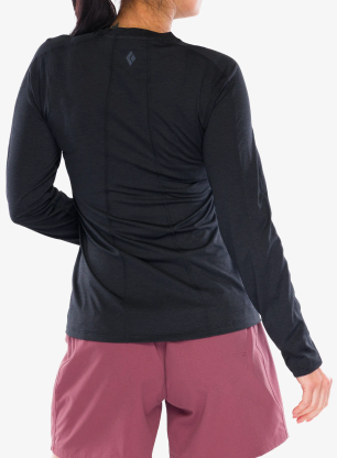 Кофта жіноча Black Diamond Lightwire L/S Tee - black