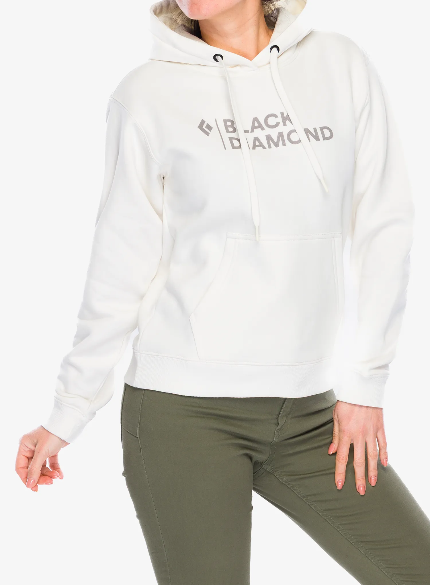 Кофта жіноча Black Diamond Mini Stacked Pullover Hoody - off white