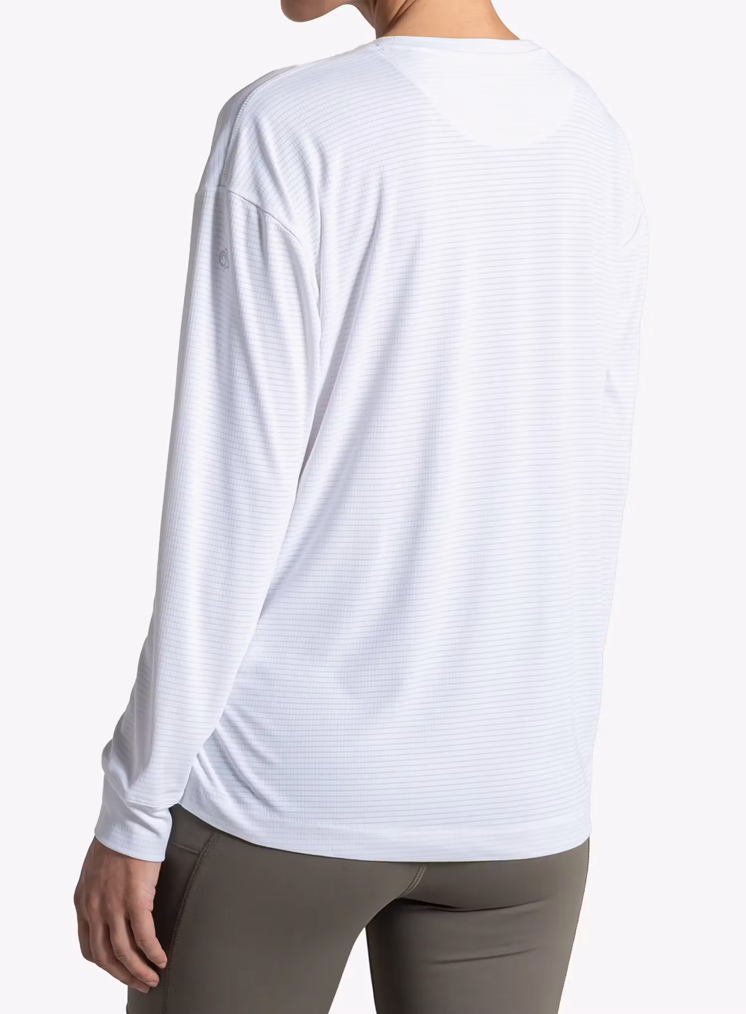 Кофта жіноча Craghoppers NosiLife SolarShield+ Long Sleeved T-Shirt - white