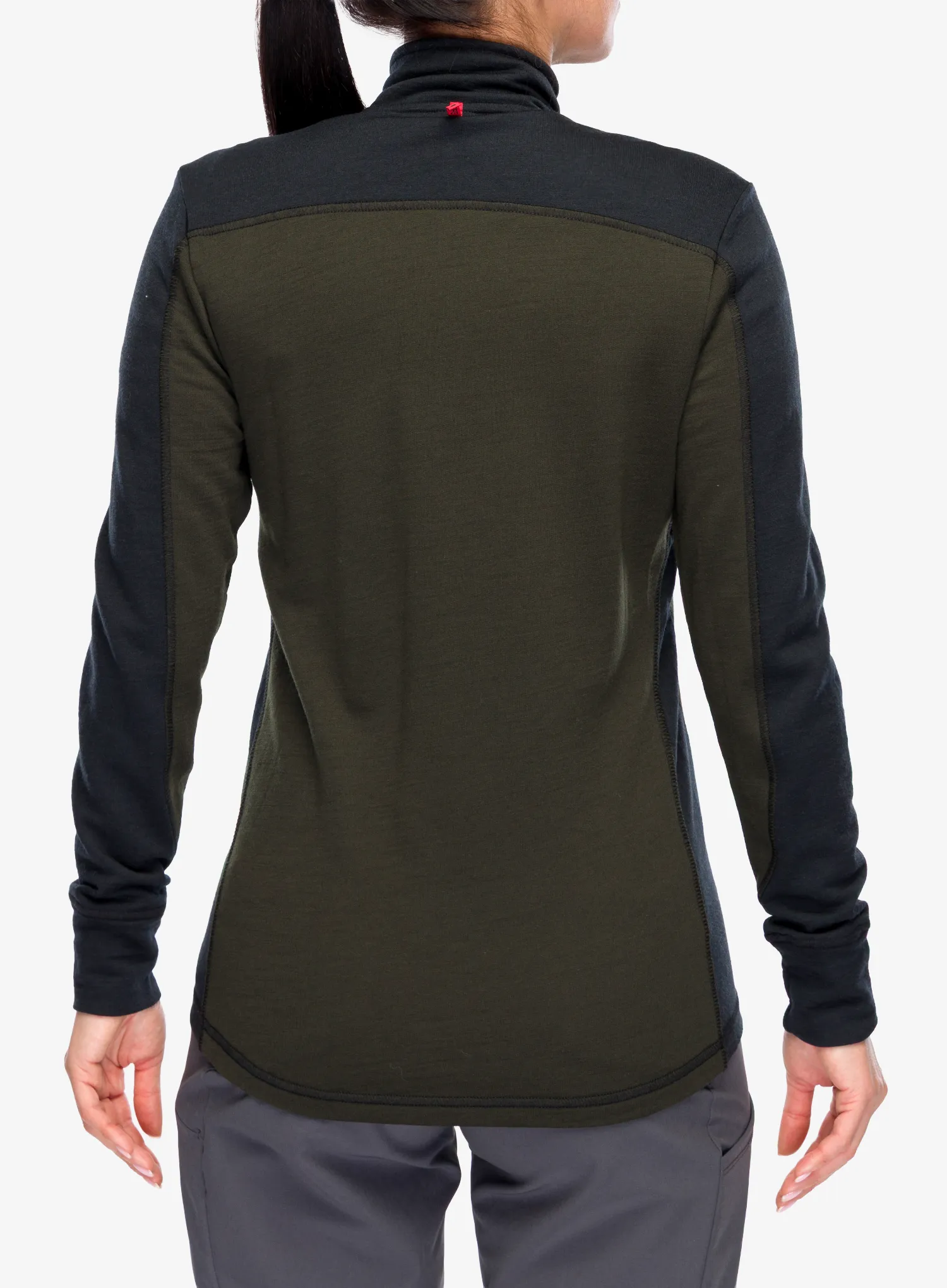 Кофта жіноча Dovre Mid Full Zip Merino Wool - green