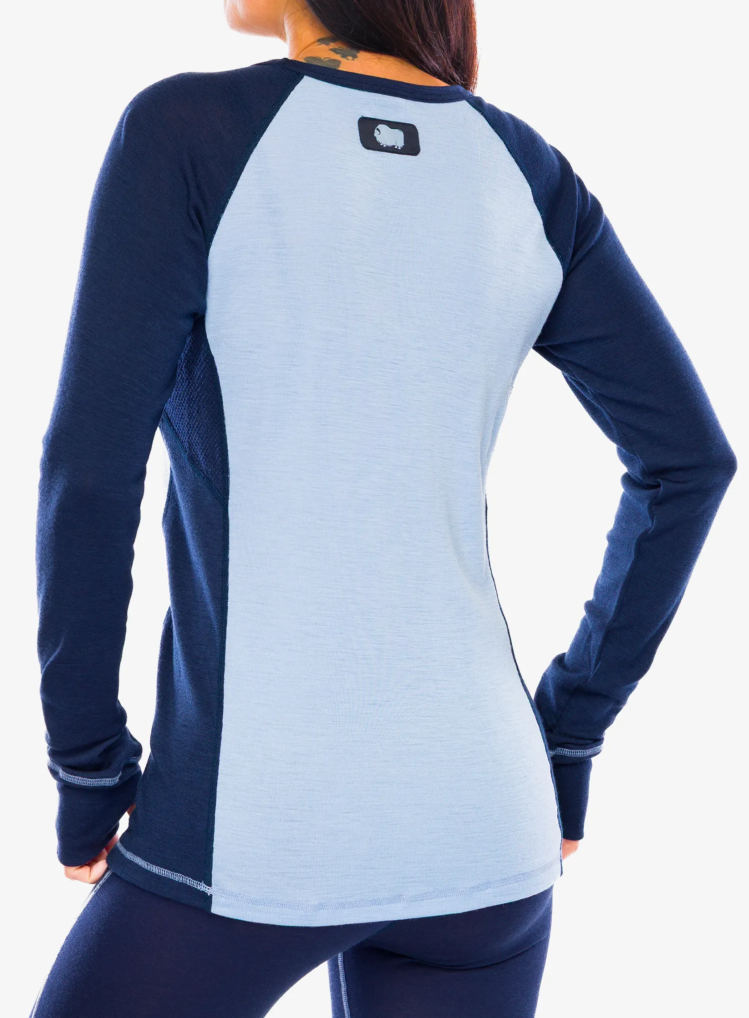 Кофта жіноча Dovre 100% Merino Wool LS - navy