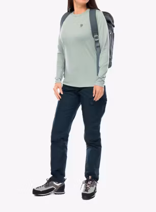 Кофта жіноча Fjallraven High Coast LS - misty green