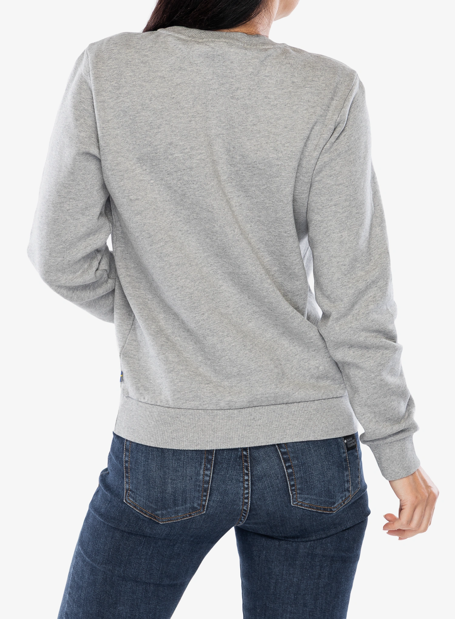 Кофта жіноча Fjallraven Logo Sweater - grey melange