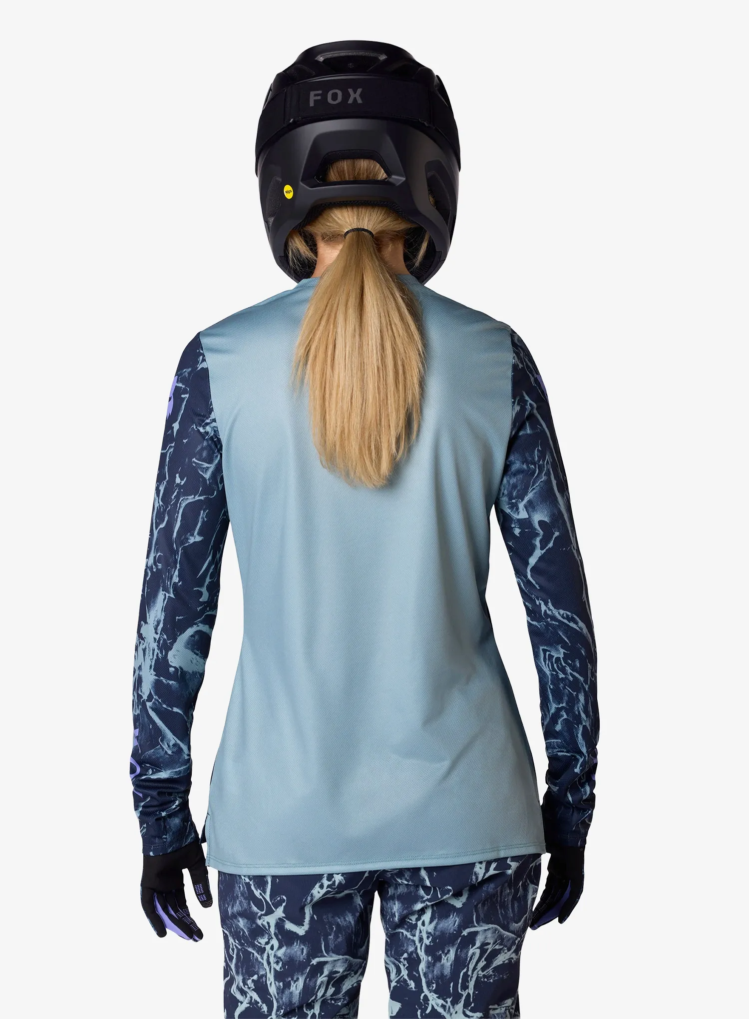 Кофта жіноча Fox Ranger LS Jersey Img Print - arctic blue
