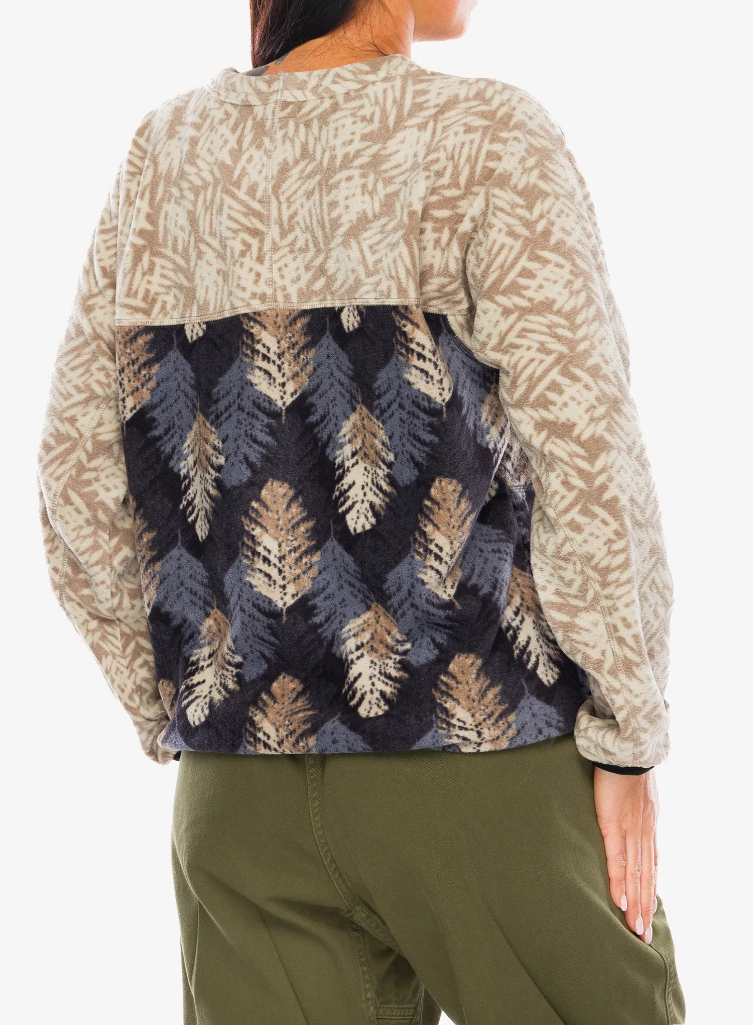 Кофта жіноча Kavu Kelowna - leaf layout