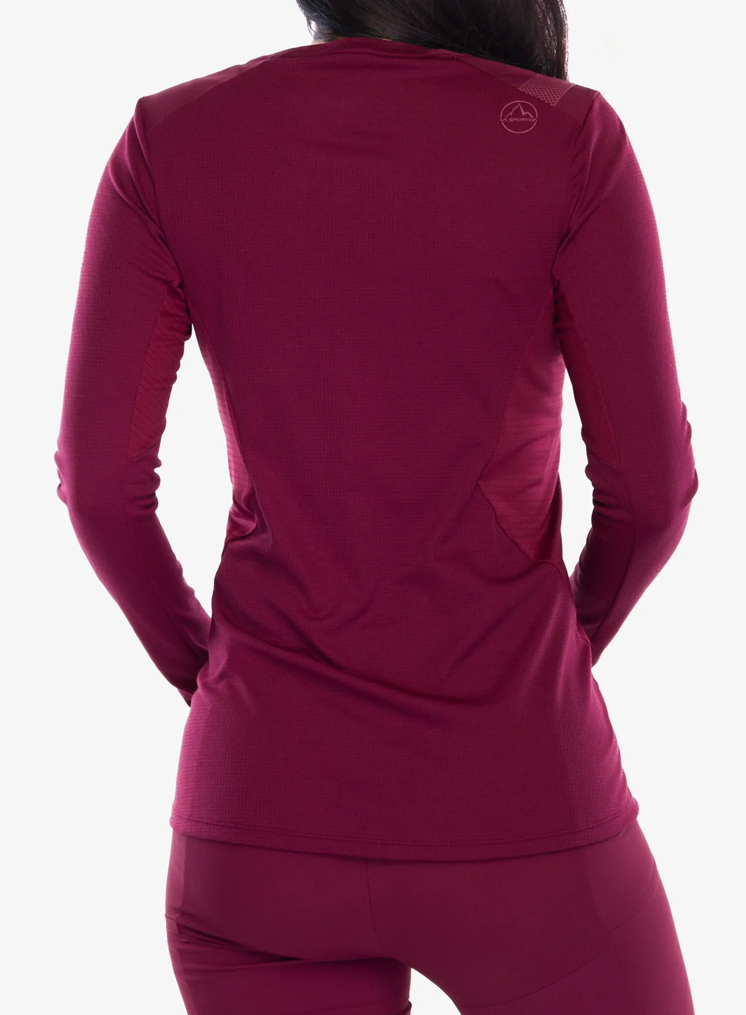 Кофта жіноча La Sportiva Beyond Longsleeve - redwood/chalk