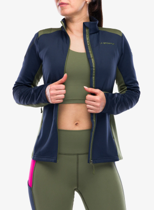 Кофта жіноча La Sportiva Chill Thermal Jacket - night sky/cypress