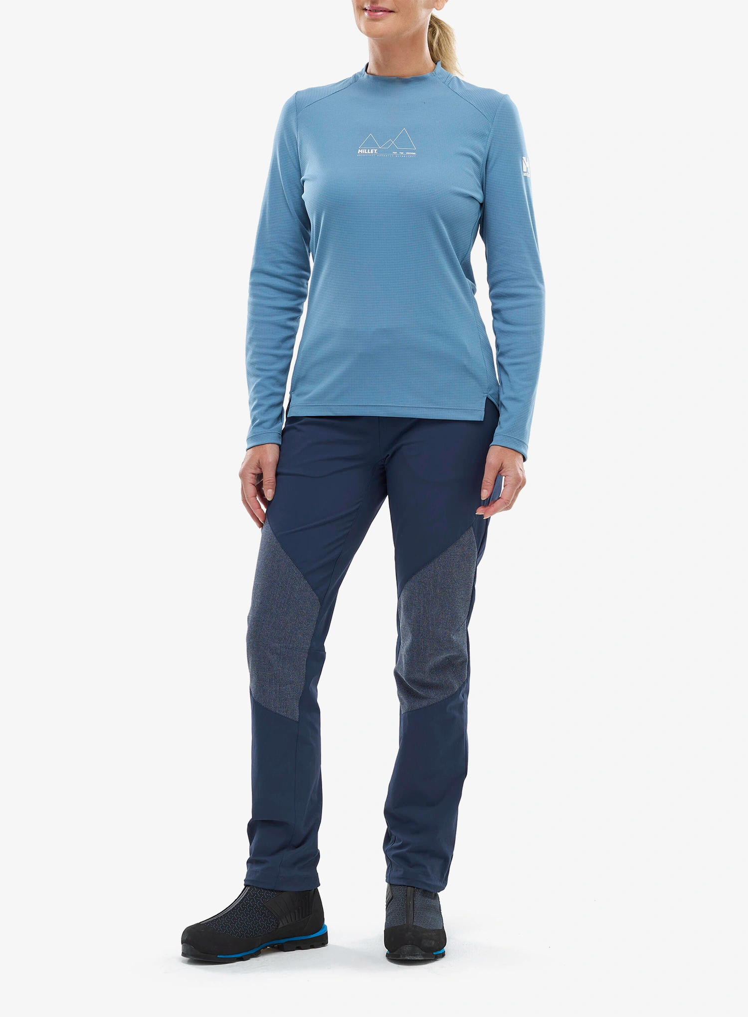 Кофта жіноча Millet Kamet Ts LS - coronet blue