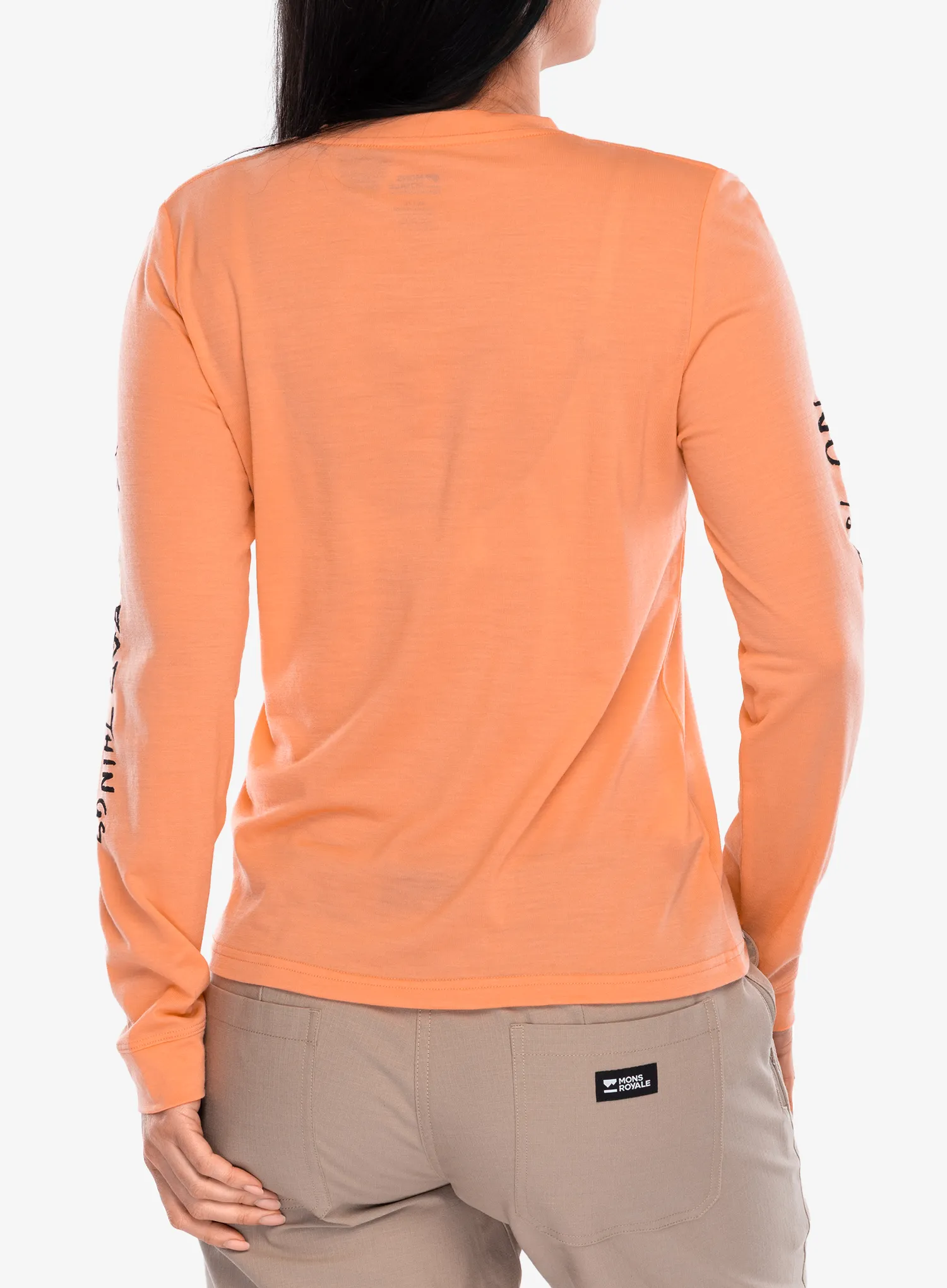 Кофта жіноча Mons Royale Icon Relaxed LS - punch