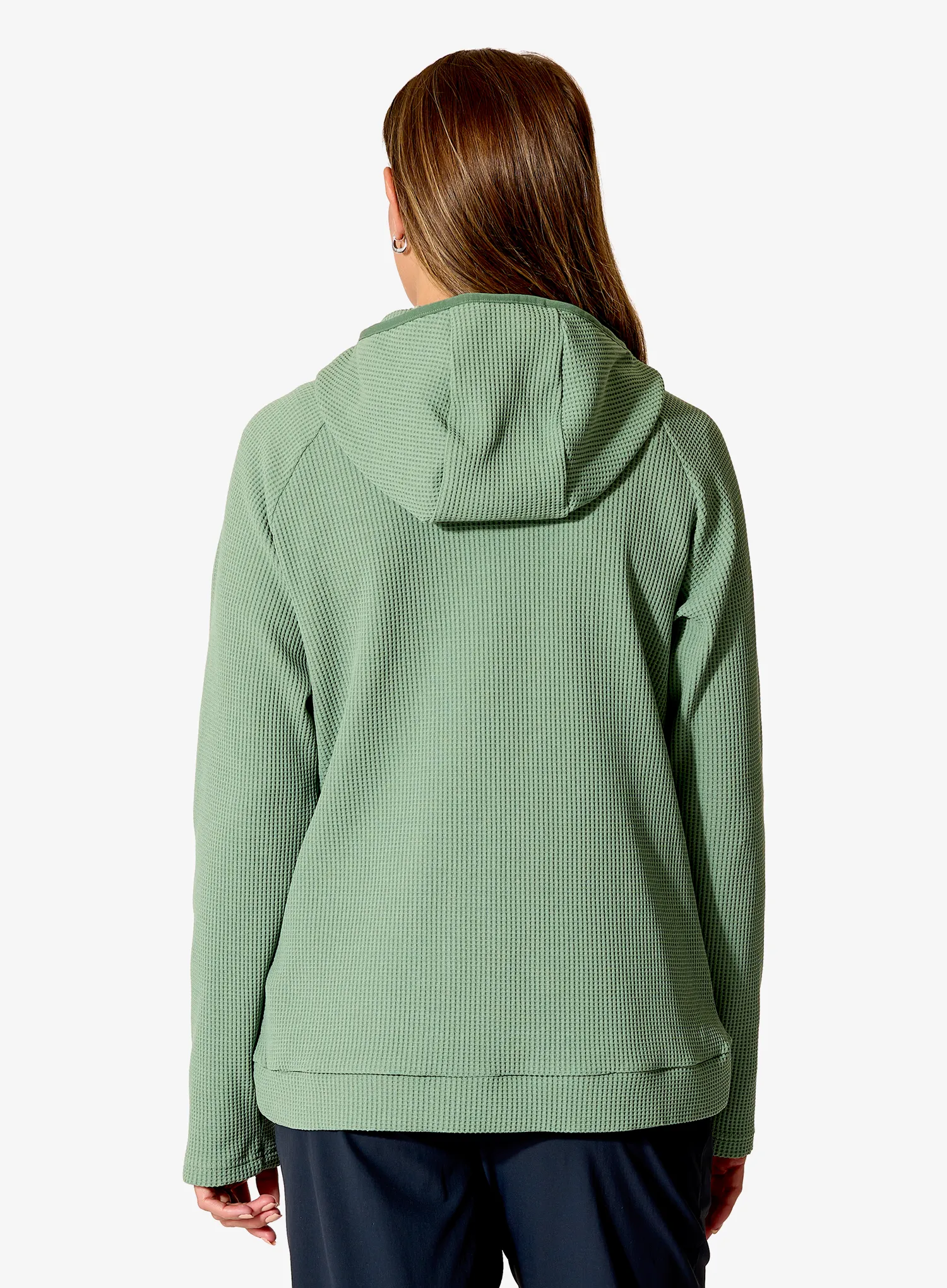 Кофта жіноча Rab Hepton Pullover Hoody - dark fig green
