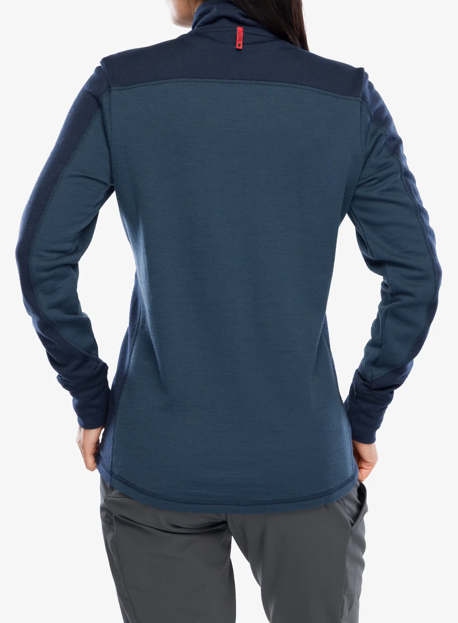 Кофта жіноча на замку Dovre Mid Full Zip Merino Wool - navy