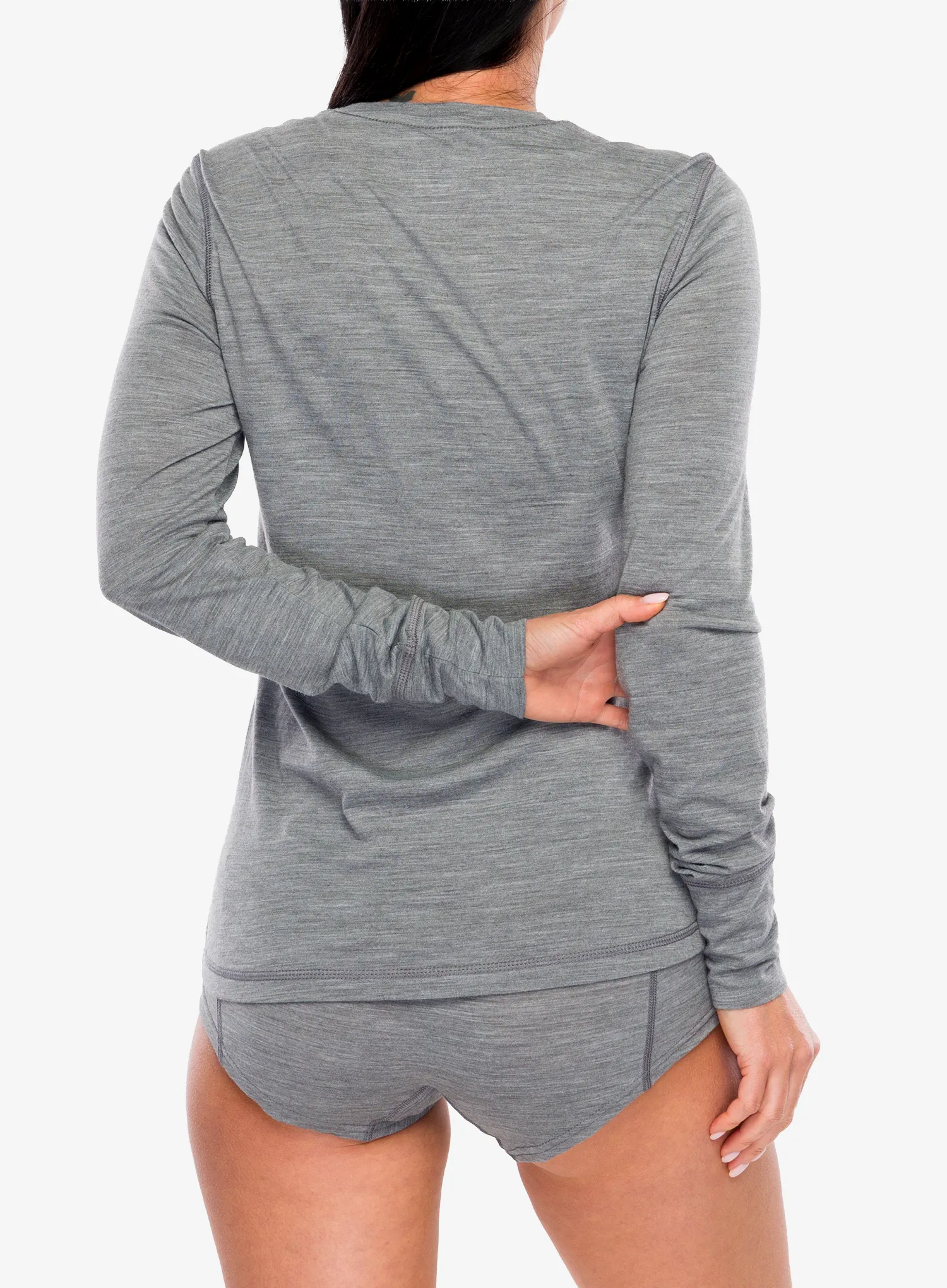 Кофта жіноча Super.natural Tundra175 Ls - cashmere grey melange