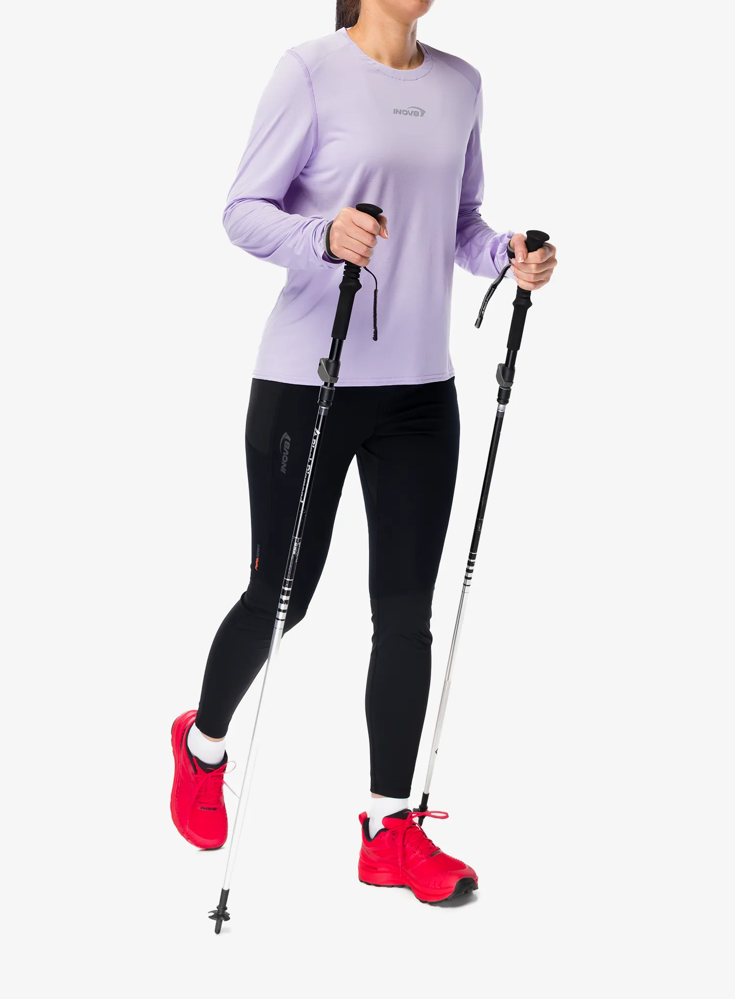 Кофта для бігу жіноча Inov-8 Airlite Long Sleeve T-Shirt - purple