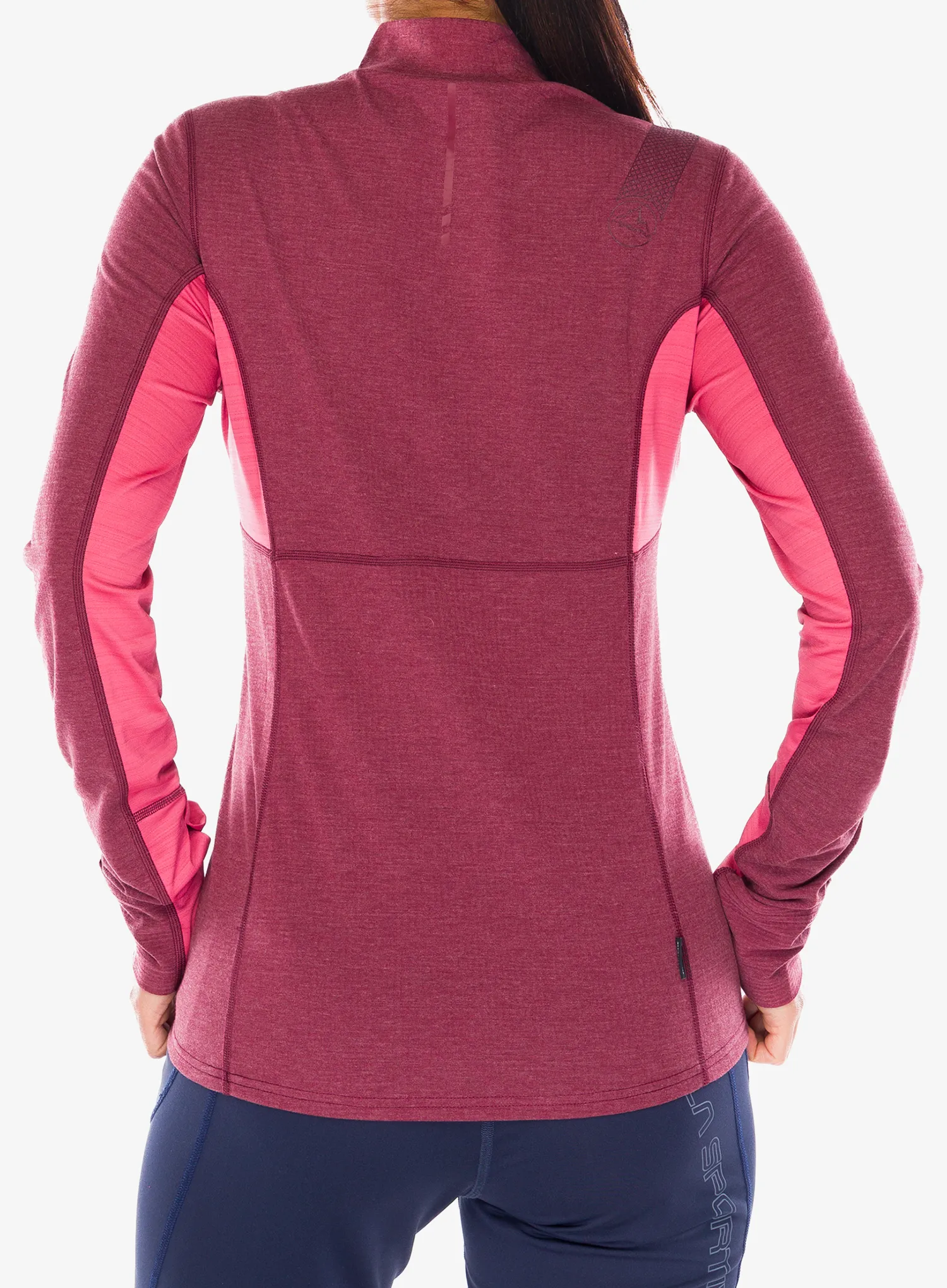 Кофта для бігу жіноча La Sportiva Swift Long Sleeve - redwood/rosebay