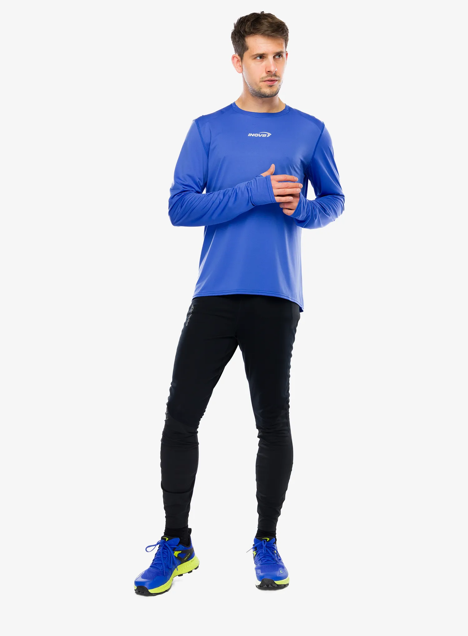 Кофта для бігу Inov-8 Airlite Long Sleeve T-Shirt - blue