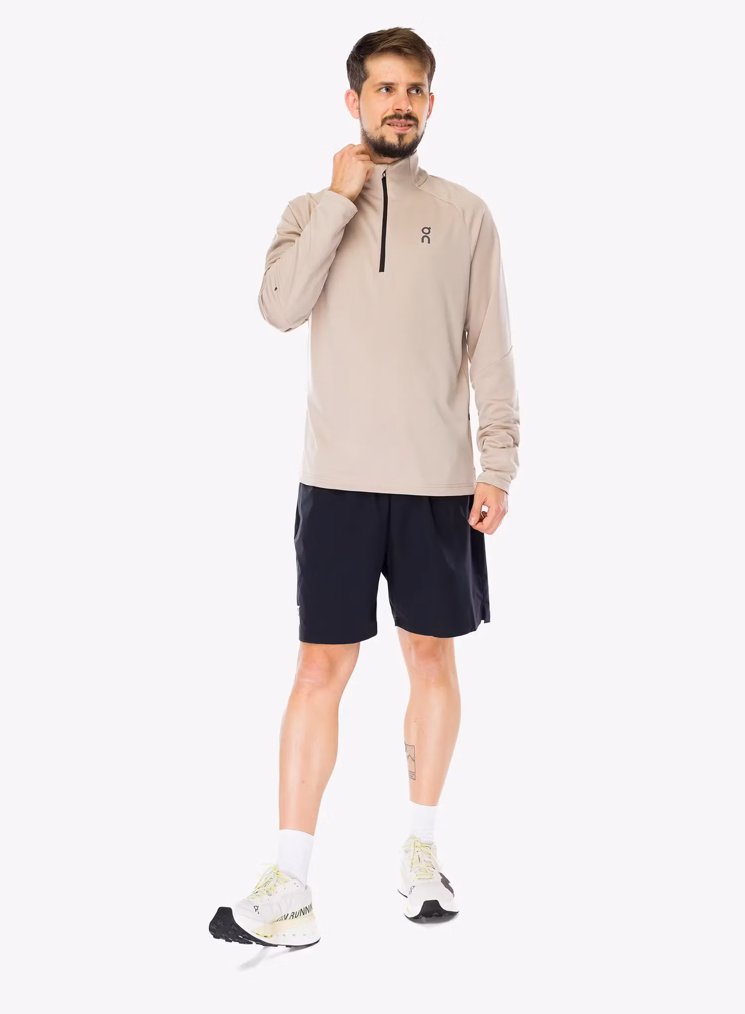 Кофта для бігу On Climate Shirt - desert