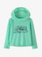 Кофта дитяча Patagonia Baby Cap SW Hoody - early teal