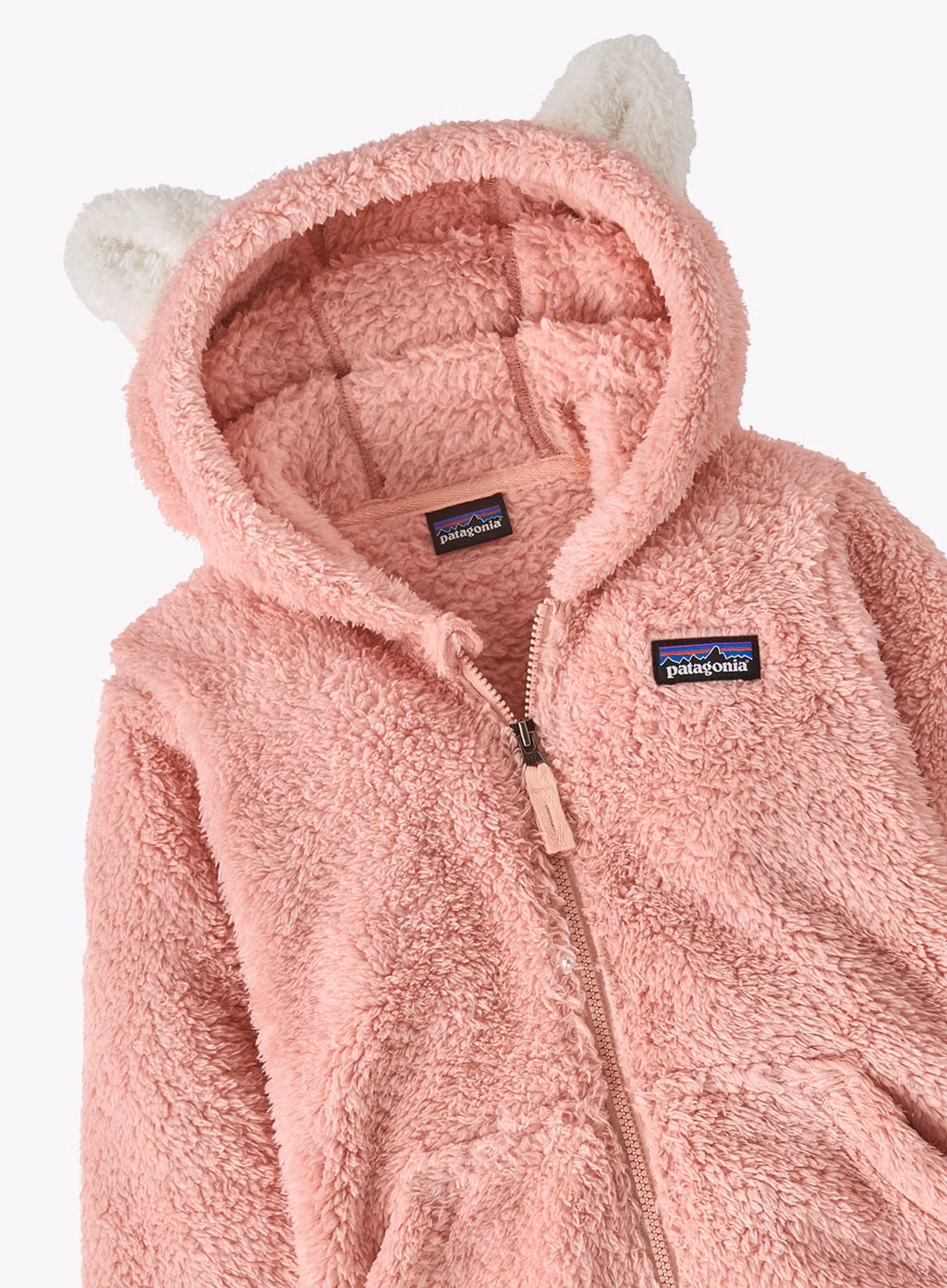 Кофта дитяча Patagonia Baby Furry Friends Hoody - mallow pink