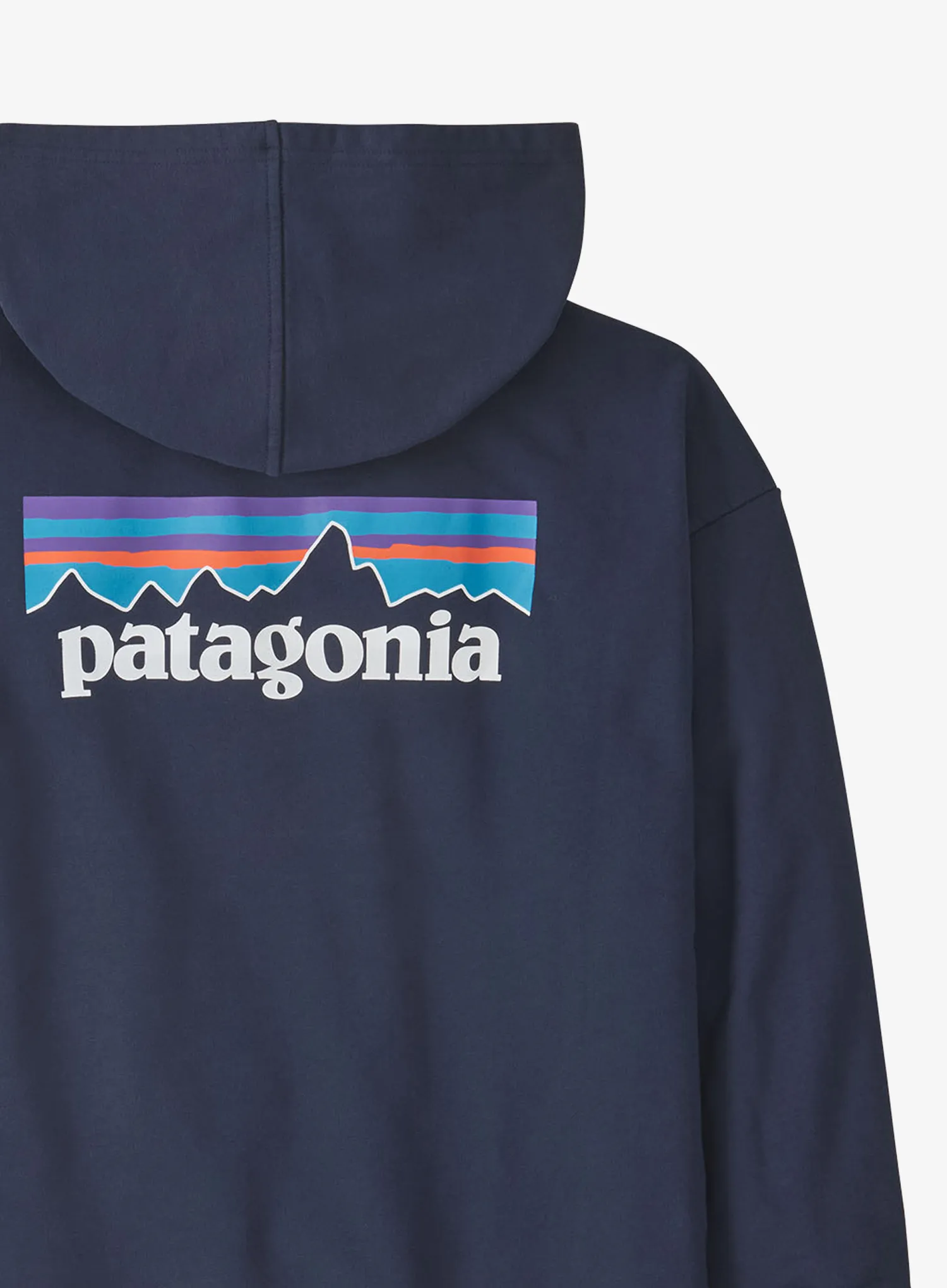 Кофта дитяча Patagonia Hoody Sweatshirt - P-6 logo new navy