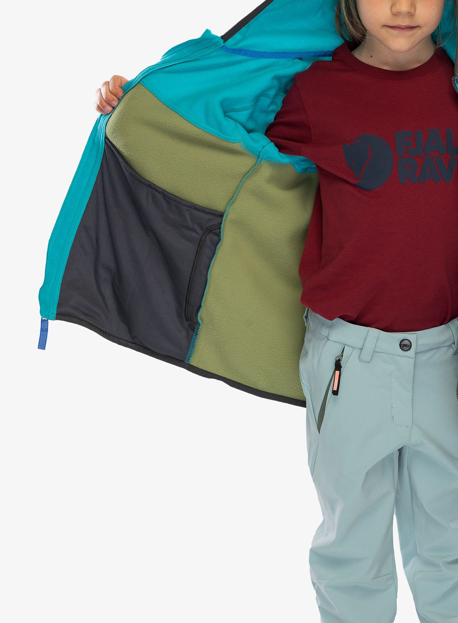 Кофта дитяча Patagonia Micro D Snap-T Jacket - buckhorn green