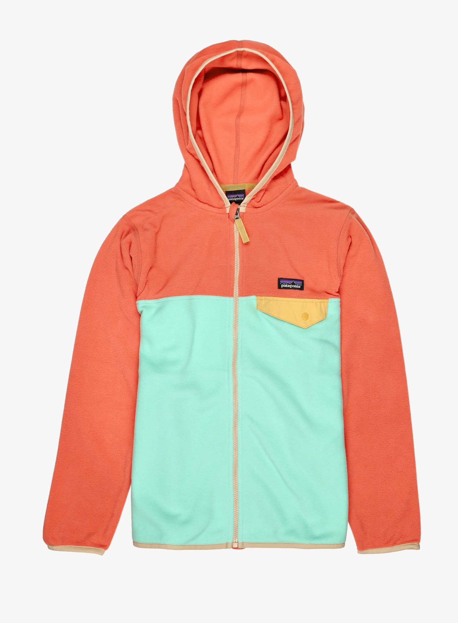 Кофта дитяча Patagonia Micro D Snap-T Jacket - early teal