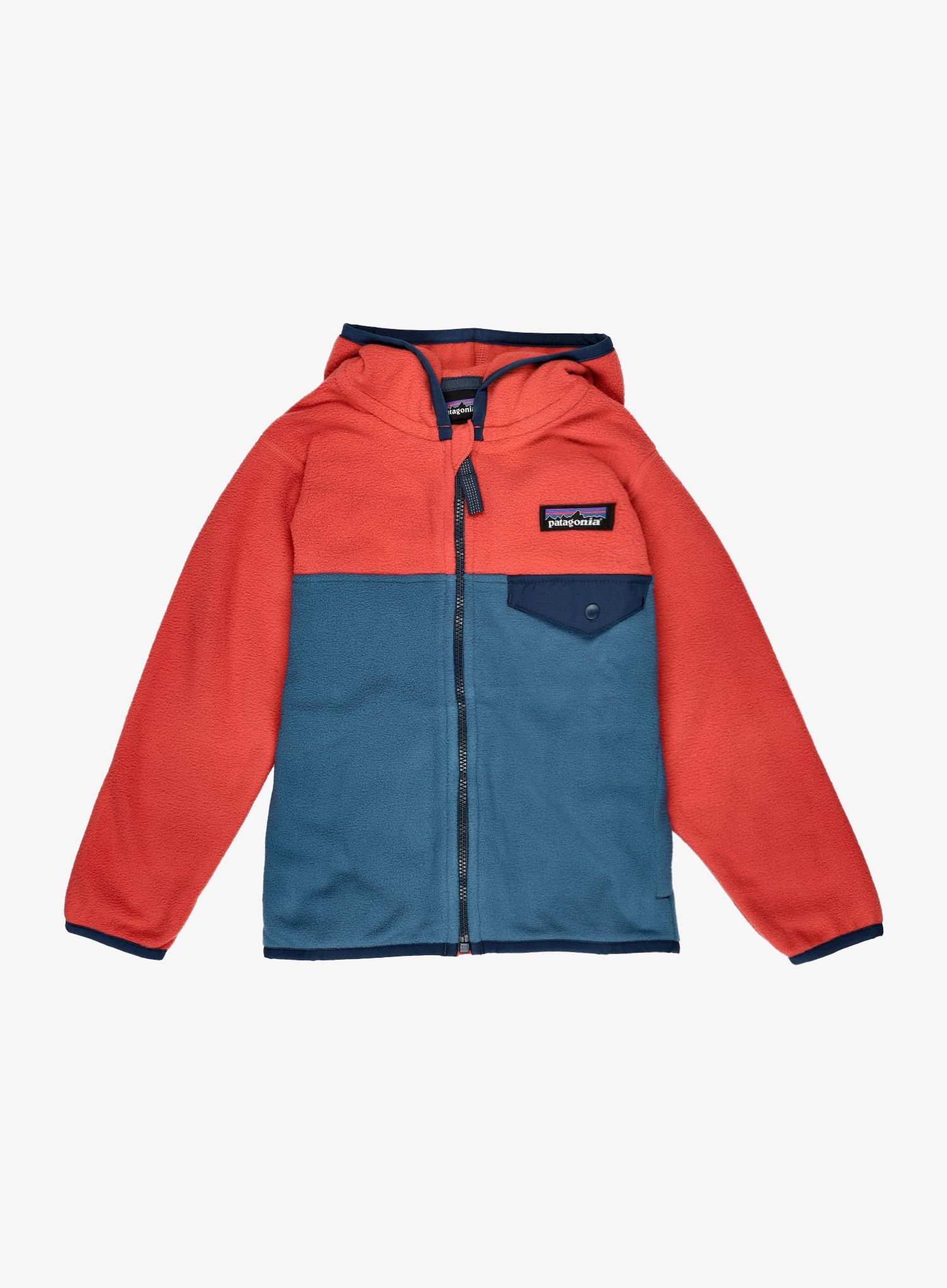 Кофта дитяча Patagonia Micro D Snap-T Jacket - wavy blue